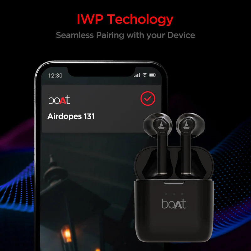 boAt Airdopes 138 Bluetooth Wireless Earbuds (Active Black)
