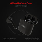 boAt Airdopes 138 Bluetooth Wireless Earbuds (Active Black)