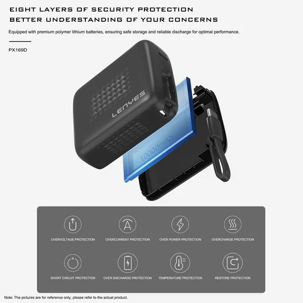 Lenyes PX169D 10000mAh 22.5W Fast Charging Power Bank