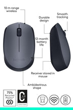 Logitech M170 Wireless Optical Mouse