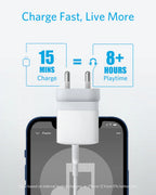 Anker PowerPort III 20W PD Charger A2631Y21 – USB-C Fast Charging Adapter