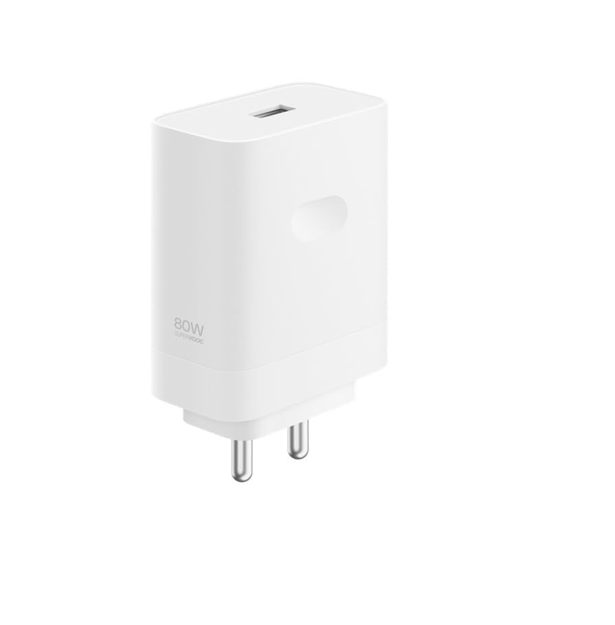 OnePlus SUPERVOOC 80W Power Adapter- White