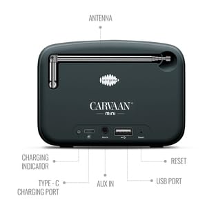 Saregama Carvaan Mini Hindi 3- Music Player with Bluetooth/FM/AM/AUX