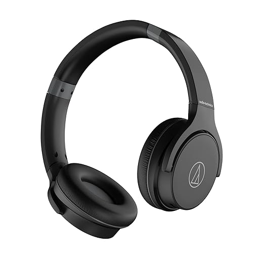 Audio-Technica ATH-S220BT Bluetooth Wireless Headphones (Black)