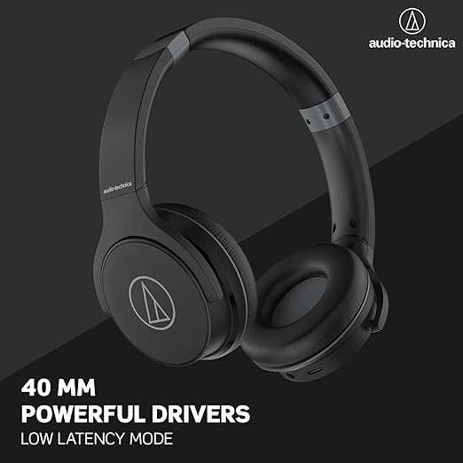 Audio-Technica ATH-S220BT Bluetooth Wireless Headphones (Black)