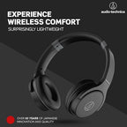 Audio-Technica ATH-S220BT Bluetooth Wireless Headphones (Black)