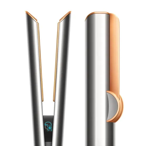Dyson Airstrait Hair Straightener with No Heat Damage Technology, Bright Nickle & Bright Copper