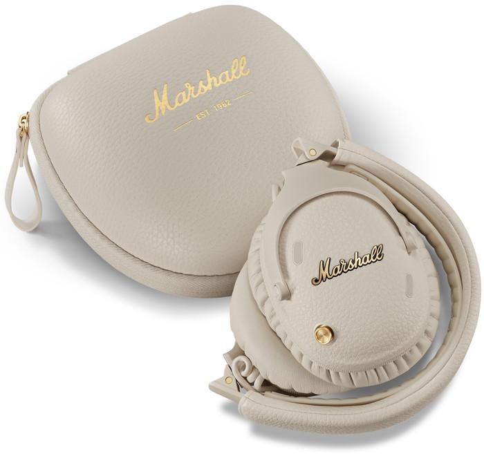 Marshall Monitor III Active Noise Canceling Over-Ear Bluetooth Headphones – Cream