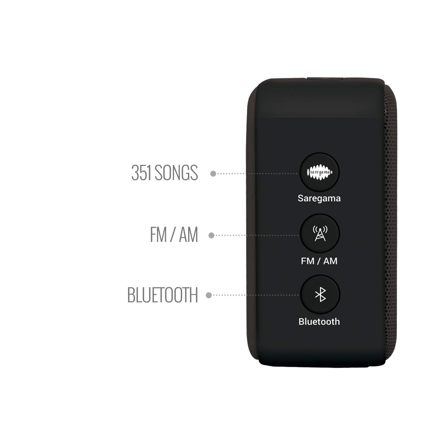 Saregama Carvaan Mini Hindi 3- Music Player with Bluetooth/FM/AM/AUX