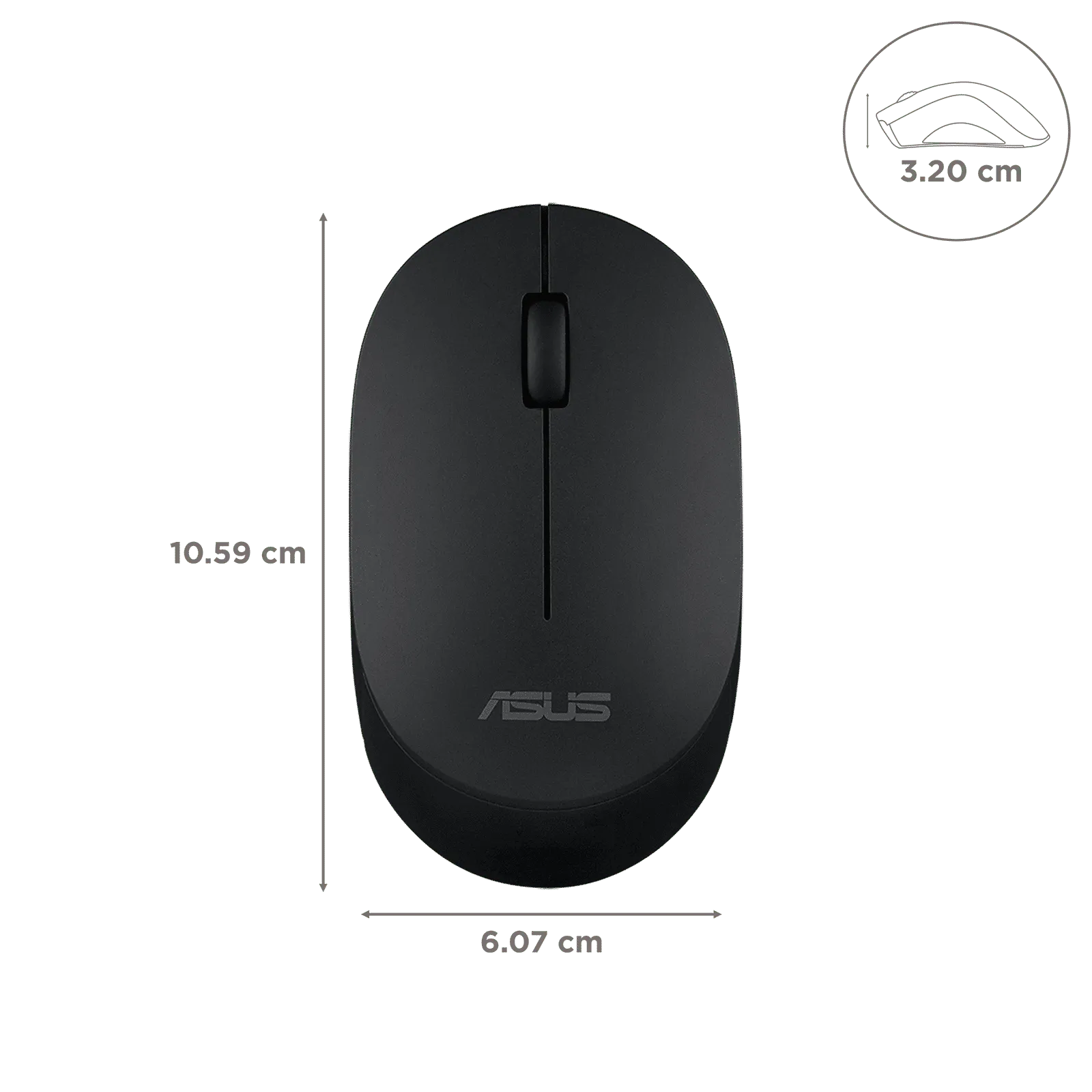 ASUS Wireless Silent Mouse MW103