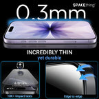 SpaceThing 360° Privacy Tempered Glass Screen Protector for iPhone 17 Black