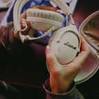 Marshall Monitor III Active Noise Canceling Over-Ear Bluetooth Headphones – Cream