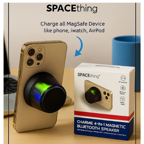 Spacething Charme 4-in-1 Magnetic Bluetooth Speaker