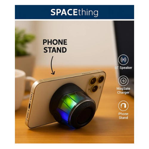 Spacething Charme 4-in-1 Magnetic Bluetooth Speaker
