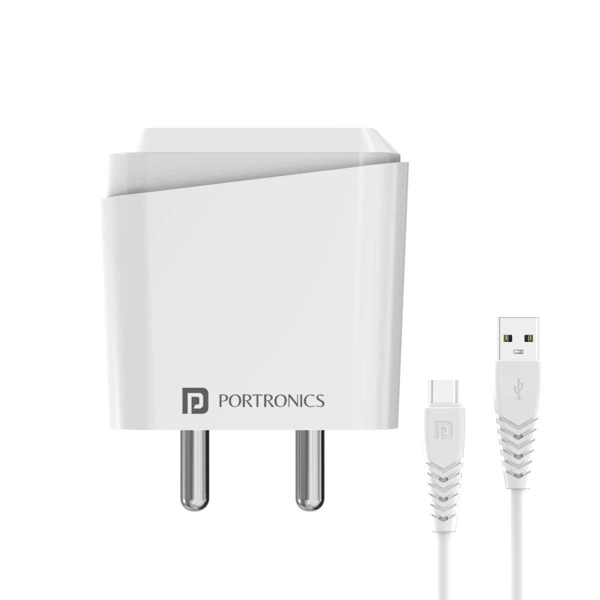 Portronics Adapto 40C Charger POR-10036 – 18W Fast Charging Adapter