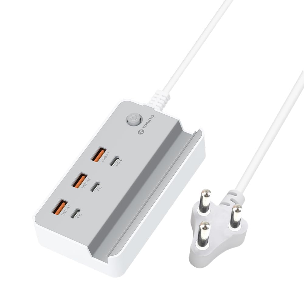 Toreto C6 Hub 30W Multi-Port Power Adapter