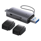 Baseus Lite Series USB-A + Type-C to TF Memory Card Reader Portable
