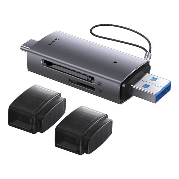 Baseus Lite Series USB-A + Type-C to TF Memory Card Reader Portable