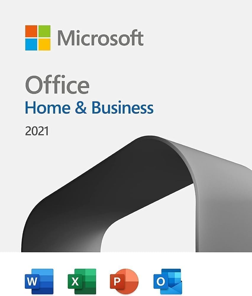Microsoft Office Home and Business 2021 for PC or Mac, Lifetime Validity
