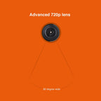 FINGERS 720 Hi-Res Webcam with 720p Wide Angle Lens and Built-in Mic