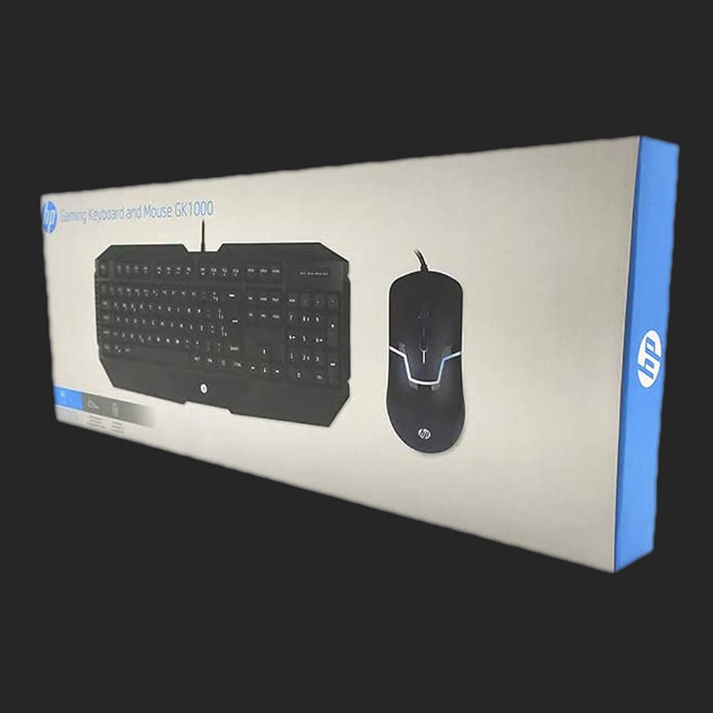 HP Keyboard Mouse Gaming Combo GK1000