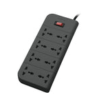 Belkin 8-Socket Extension Board with Surge Protector Universal Socket (2-Meter)