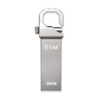 EVM EnStore 128GB Metal USB 2.0 Flash Drive