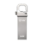 EVM EnStore 64GB Metal USB 2.0 Flash Drive