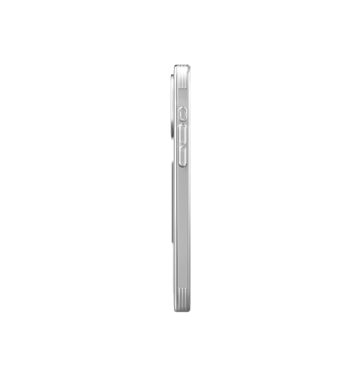 UNIQ Air Fender ID Phone Case Compatible with iPhone 15 Pro (CrystalClear)