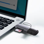 Baseus Lite Series USB-A + Type-C to TF Memory Card Reader Portable