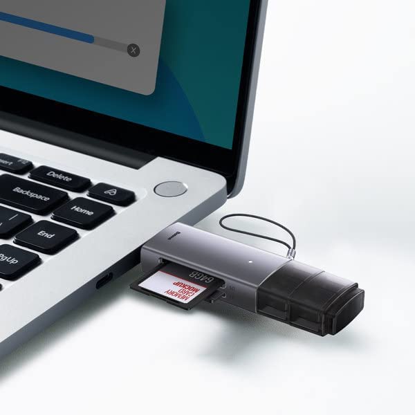 Baseus Lite Series USB-A + Type-C to TF Memory Card Reader Portable