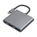 Hammok Zest 3 in 1 USB-C Hub | HDMI + USB 3.0 + PD Charging