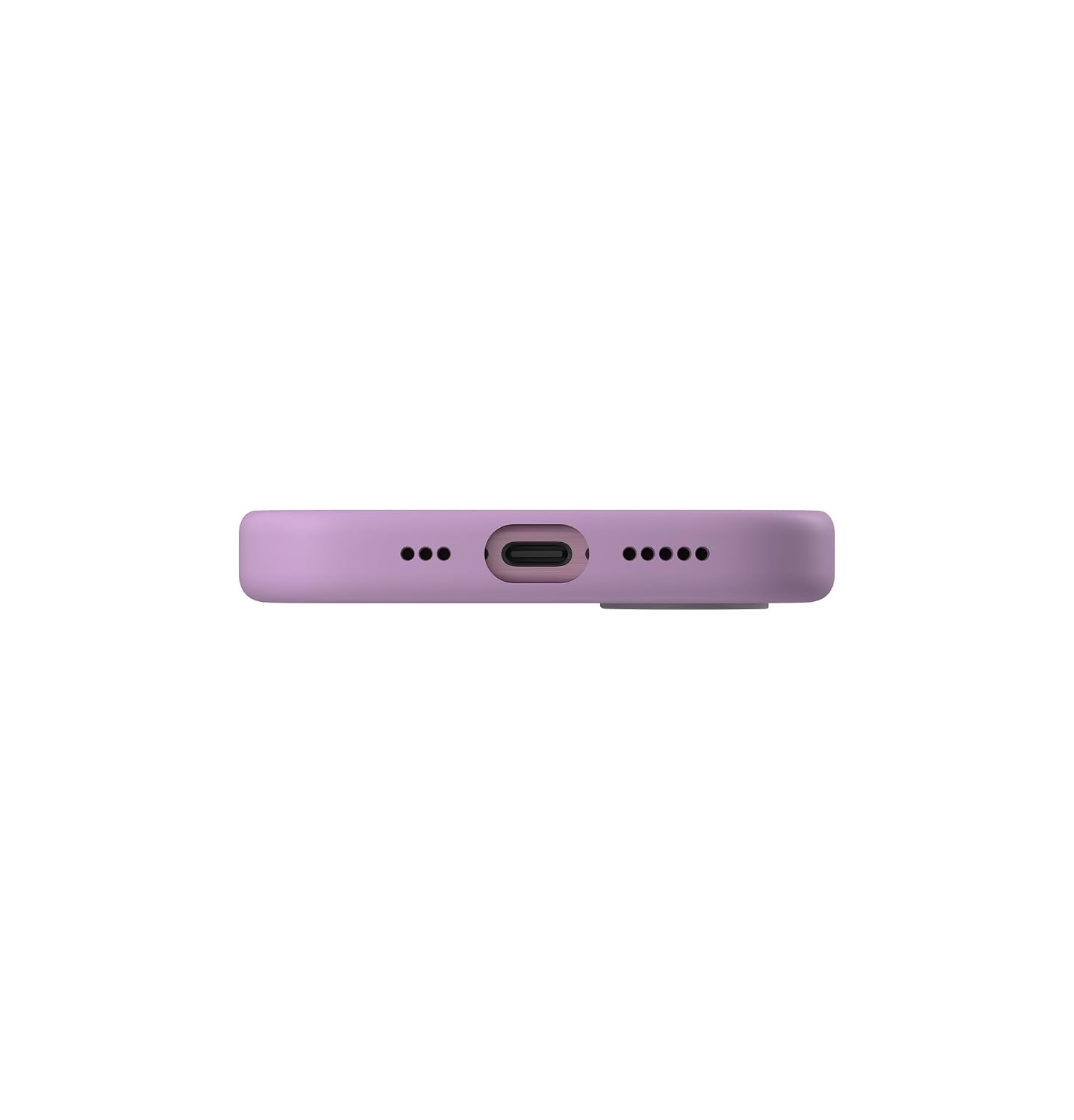 UNIQ LINO HUE Phone Case Compatible with Hybrid iPhone 16 (2024) 6.1, MAGCLICK Charging (Grape Pink)