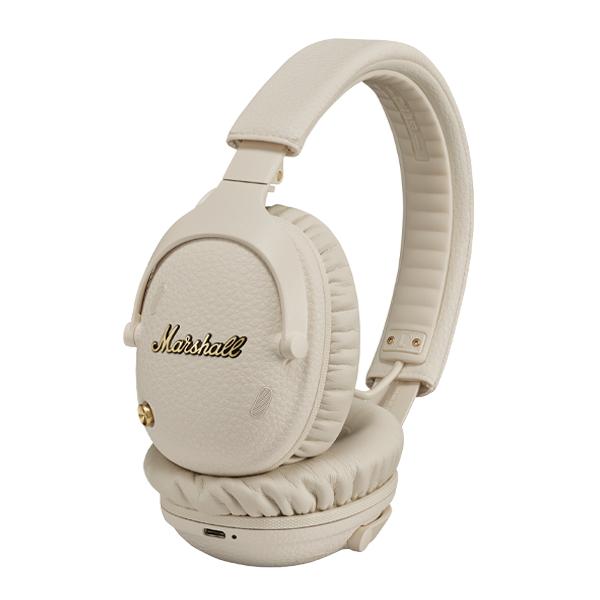 Marshall Monitor III Active Noise Canceling Over-Ear Bluetooth Headphones – Cream
