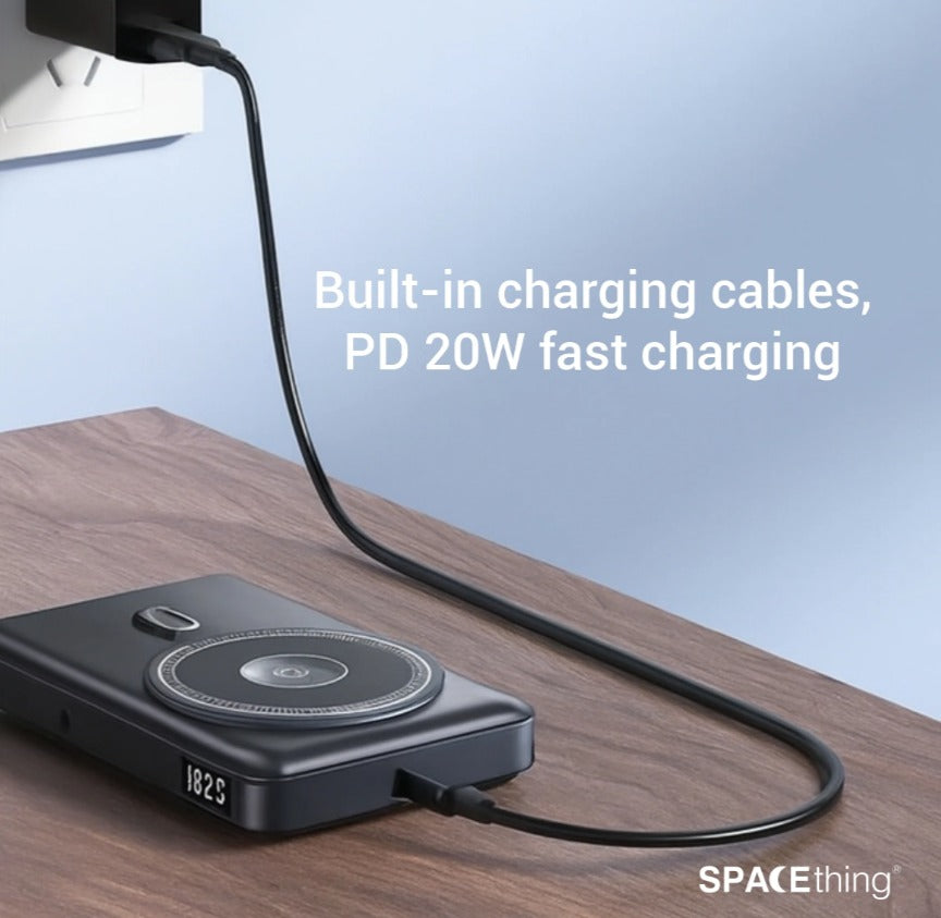Spacething Luzern 10000 mAh Wireless Magsafe Power Bank