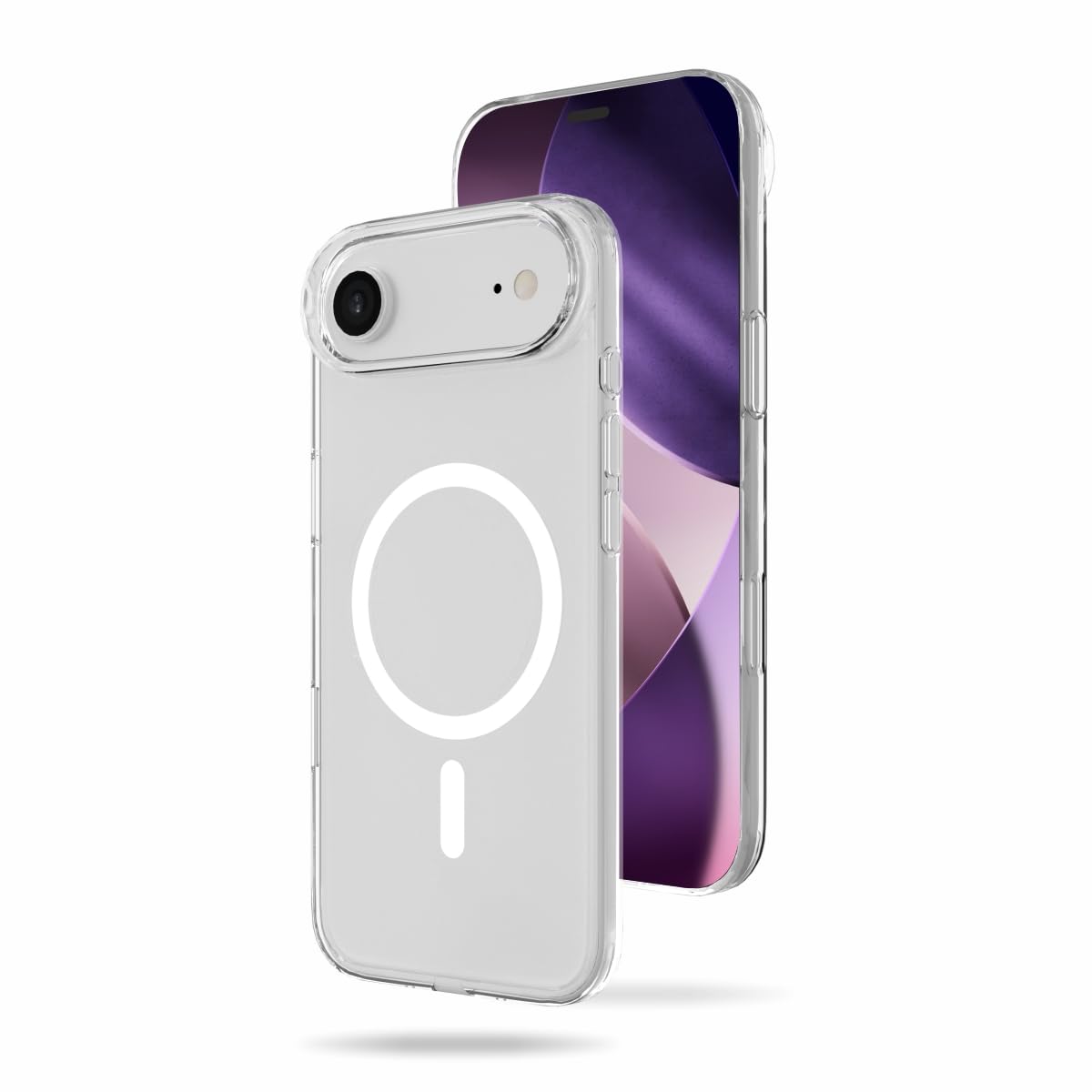 Muvtech Clearvue Case Compatible with iPhone 17 Air - Clear