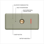 Marshall Emberton III Compact Portable Bluetooth Speaker | Sage