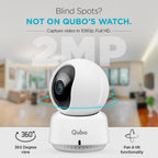 Qubo Smart 360°2MP Wi-Fi Security Camera by Hero Group