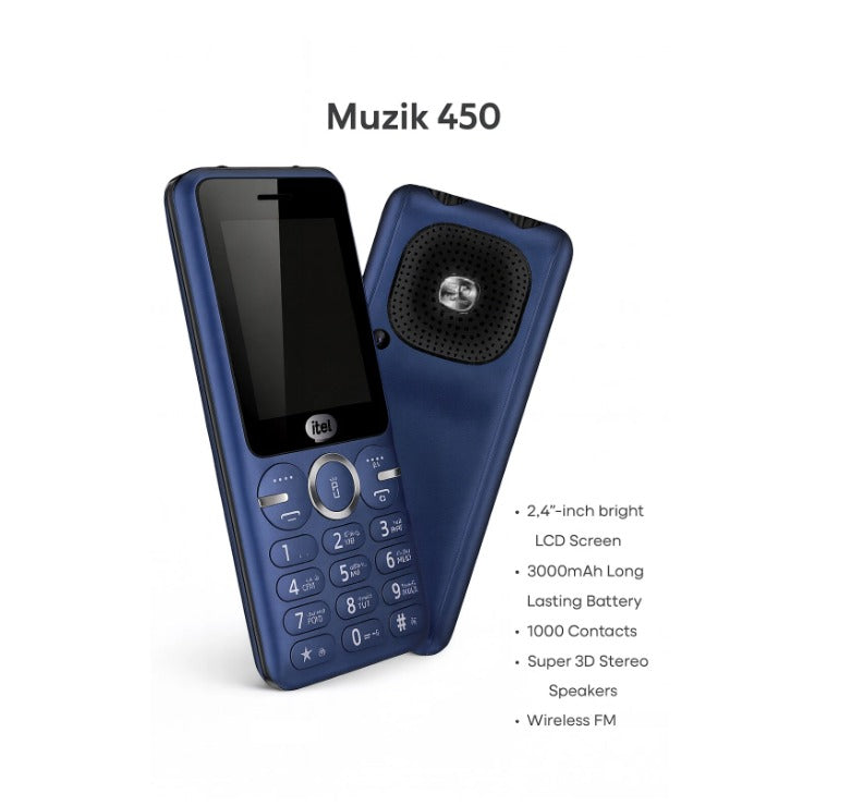 itel Muzik 450 Kyepad Mobile