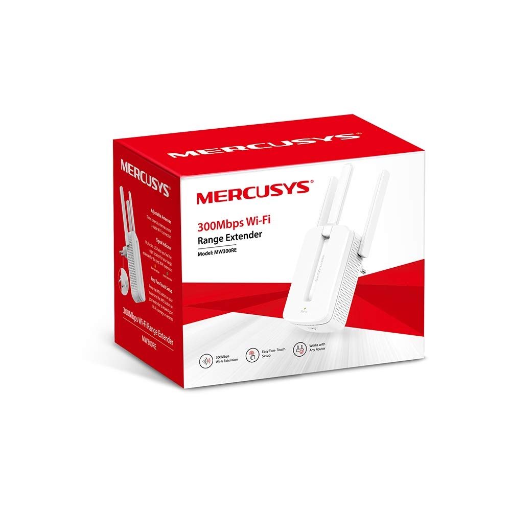 Mercusys MW300RE Wireless Repeater WiFi Booster