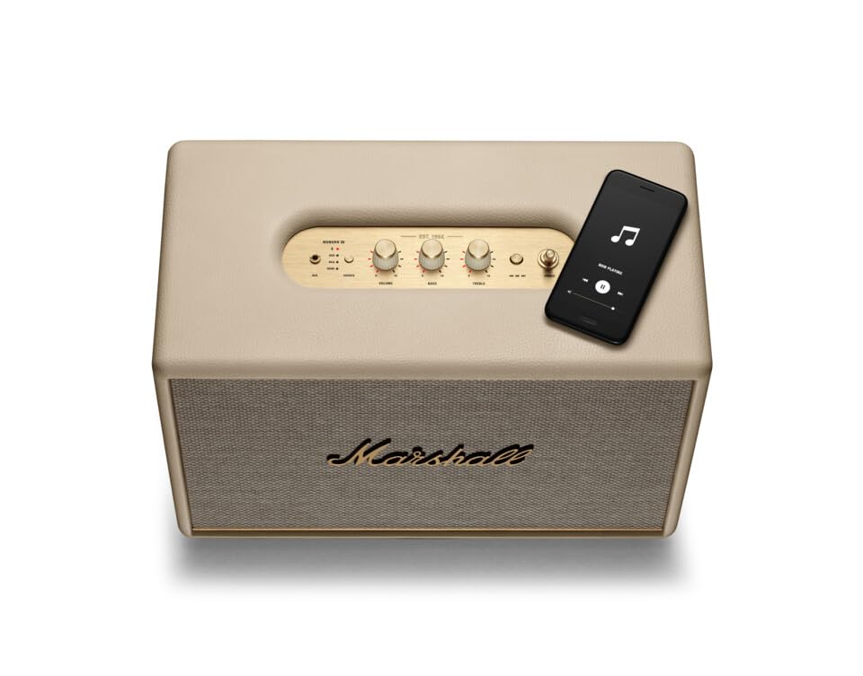 Marshall Woburn III Wired Connectivity Home Speaker with HDMI - Cream
