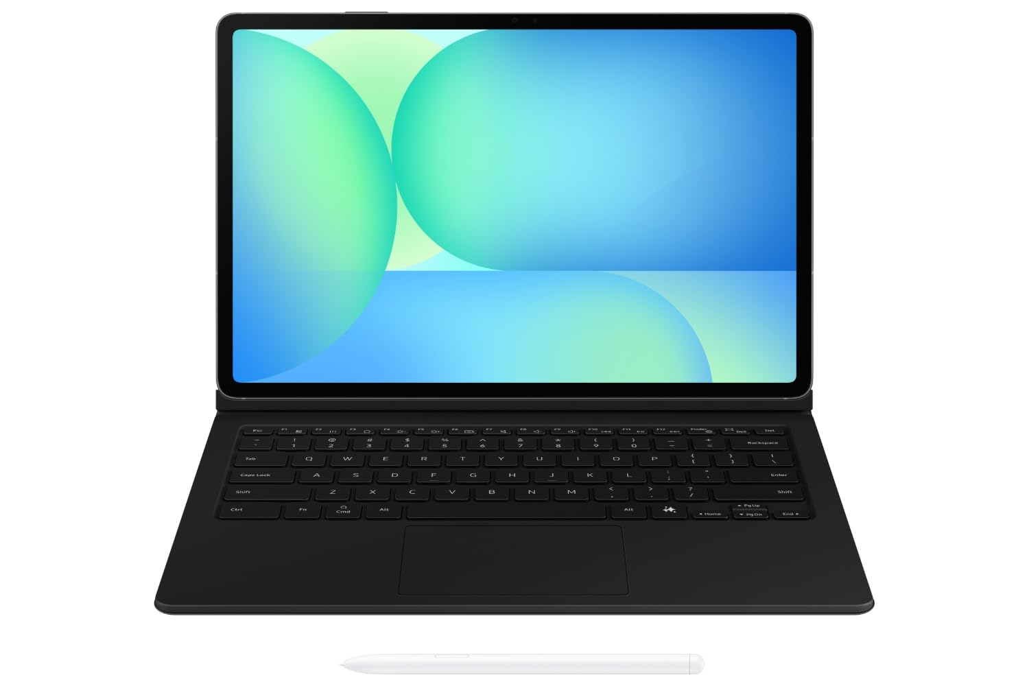 Samsung Galaxy Tab S10 FE+ Book Cover Keyboard with AI Key, Black