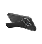 UNIQ Heldro Mount + Phone Case Compatible with iPhone 15 Pro (Smoke)
