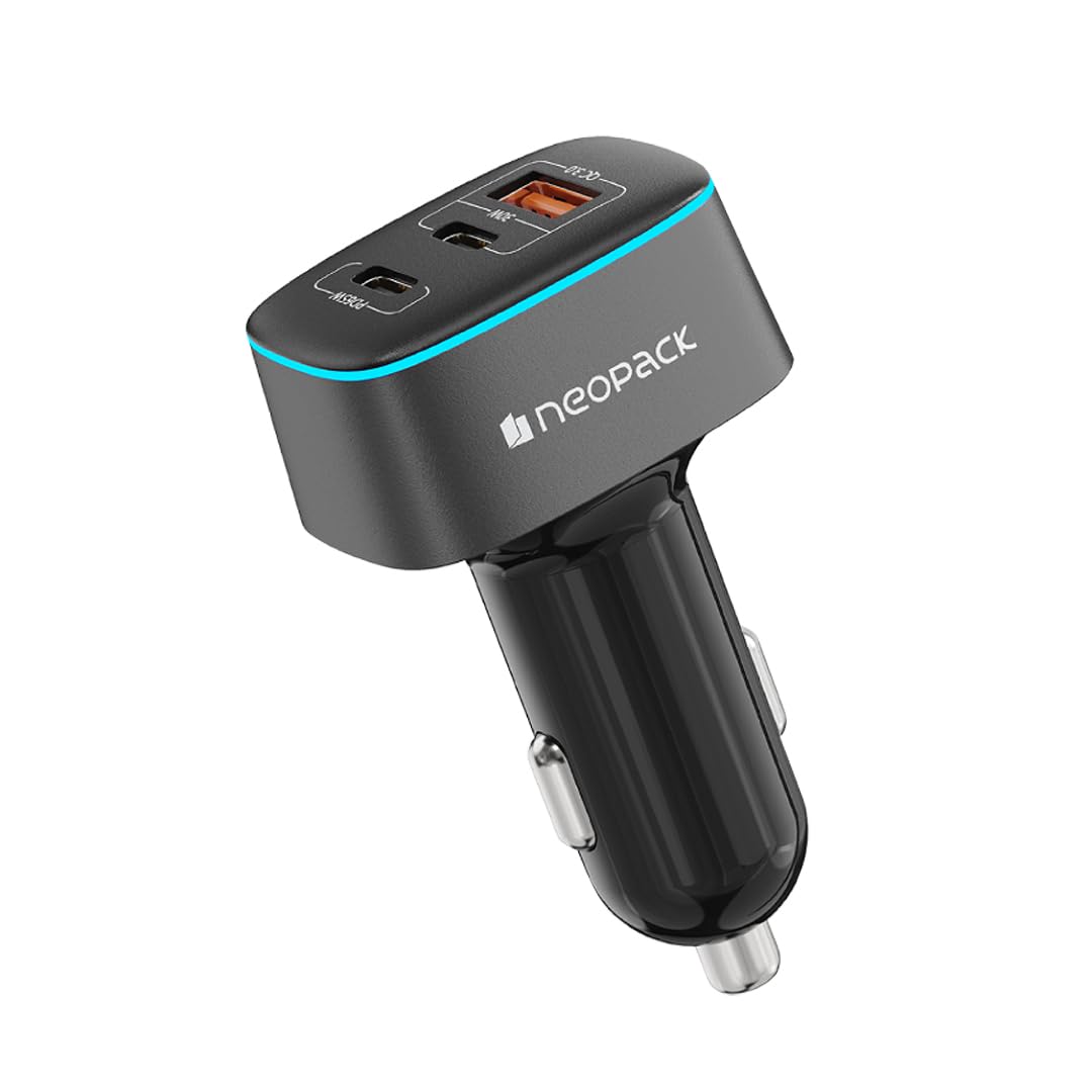 Neopack 95W PD Multi-Port Metal Edition Turbo Car Charger