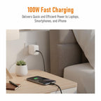 Muvtech SURGE 1Meter 100W Type-C to Type-C Fast Charging Cable