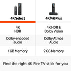 Amazon Fire TV Stick 4K Select (newest model)