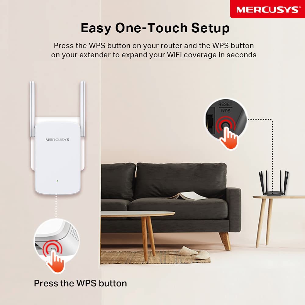 MERCUSYS AC1200 Dual Band Wi-Fi Range Extender (ME30)