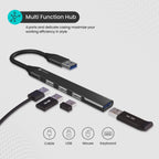 Portronics Mport 31 USB Hub Dock (4-in-1)
