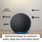 Amazon Echo (4th Gen) | Premium sound powered by Dolby and Alexa