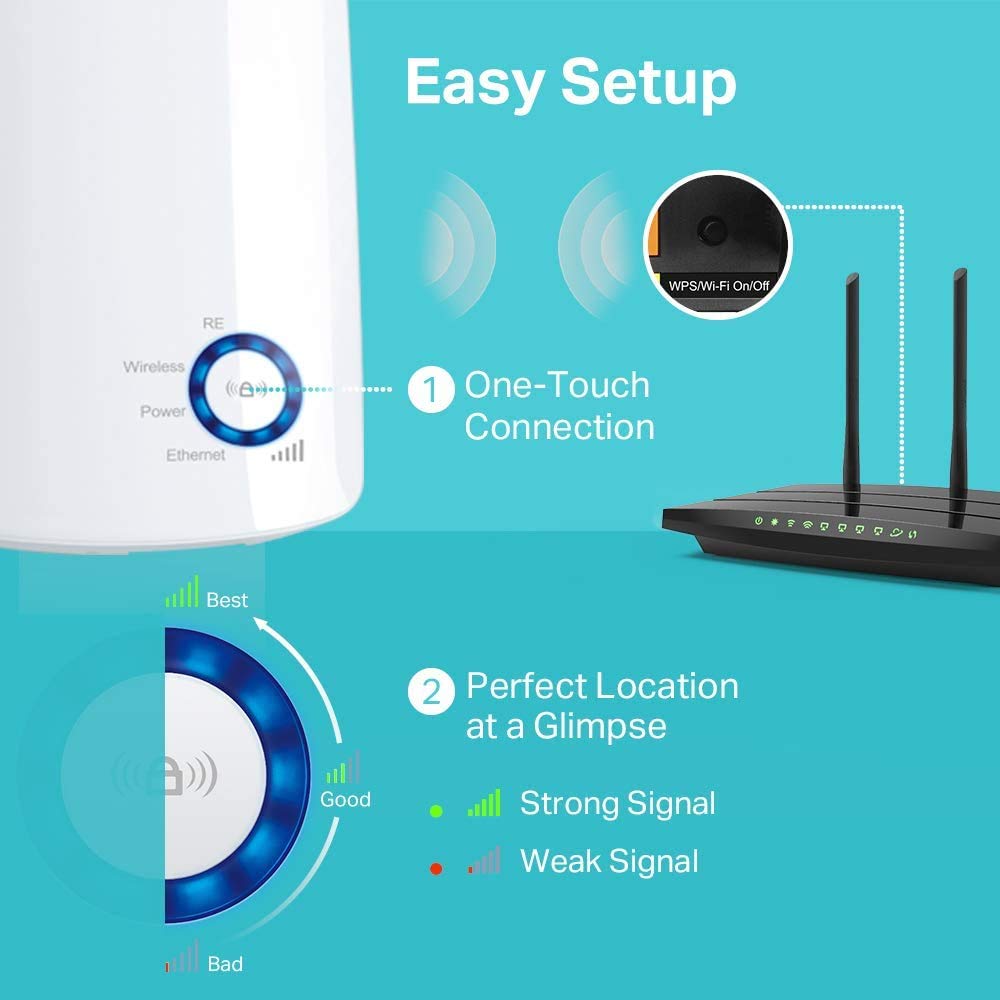 TP-Link TL-WA850RE N300 Wireless Range Extender